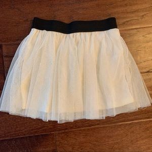 Girl’s pull on sparkle skirt